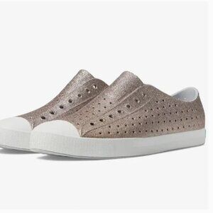 Native Jefferson Bling Women's Size 10 Gold Glitter